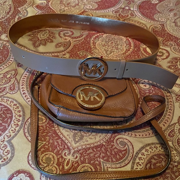 Michael Kors Accessories - Two piece MK set Belt and Bag